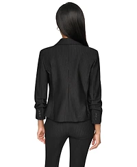 Dkny Petite One-Button Notch-Collar Jacket