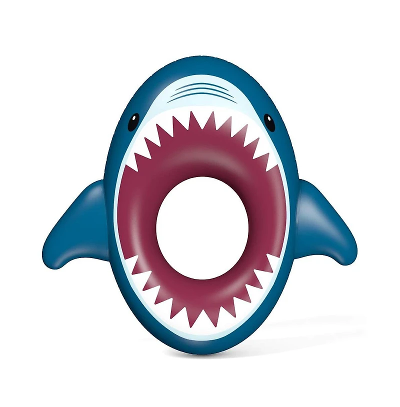 Aofar Inflatable Shark Pool Float Ride On Raft for Adults Kids