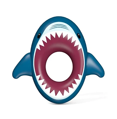 Aofar Inflatable Shark Pool Float Ride On Raft for Adults Kids
