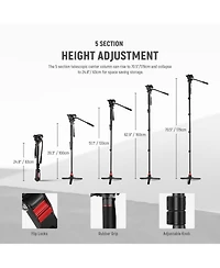 Neewer Camera Monopod with 179cm, 13.2lb, 6Kg