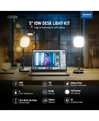 Neewer NL10 Ring Light with 10W, CRI95, Bi Color