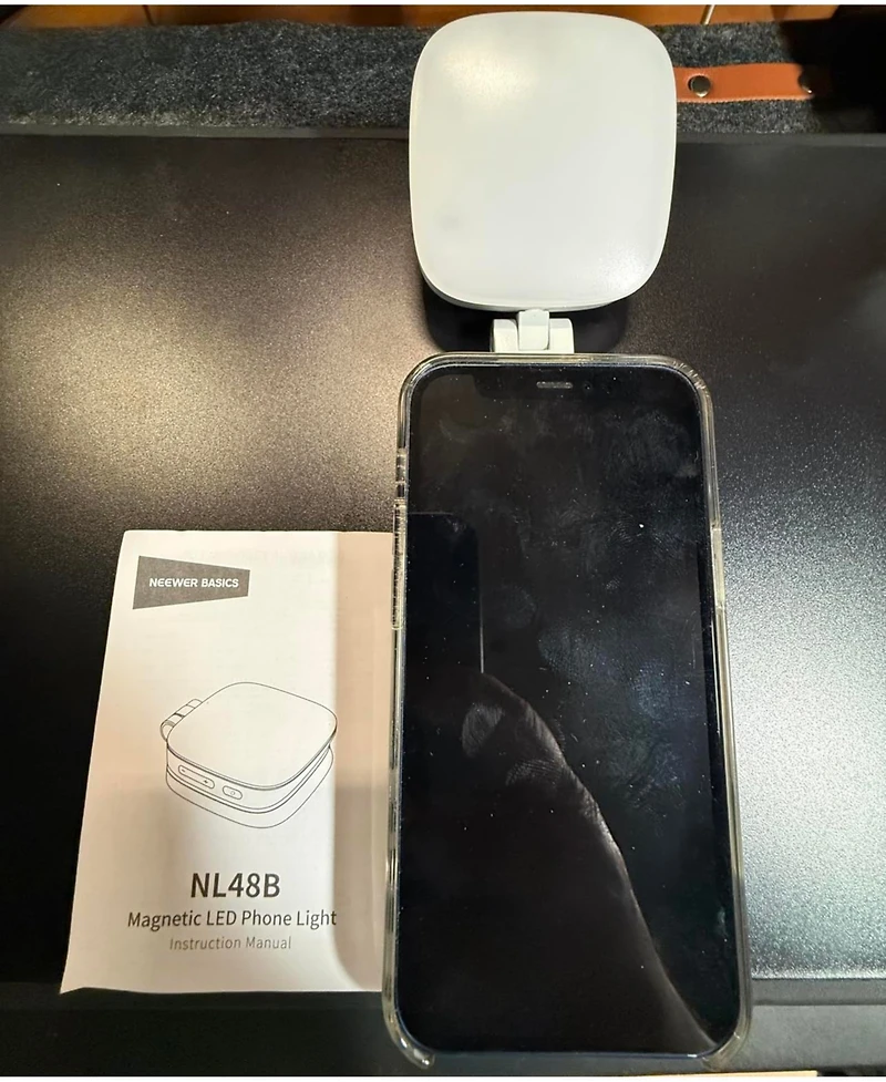 Neewer NL48B Ring Light with CRI95 for select iPhone models