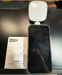 Neewer NL48B Ring Light with CRI95 for select iPhone models