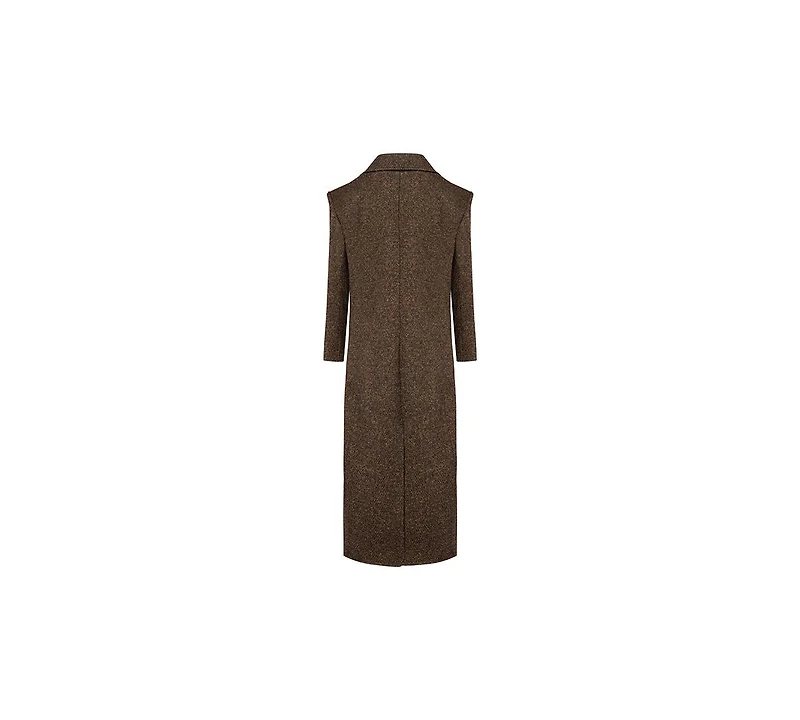 Pcfg Women's Cashmere And Wool Blend Long Overcoat