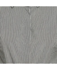 Pre-Owned Alexander Mcqueen Women's Gingham Puff-Sleeve Cotton-Blend Shirt