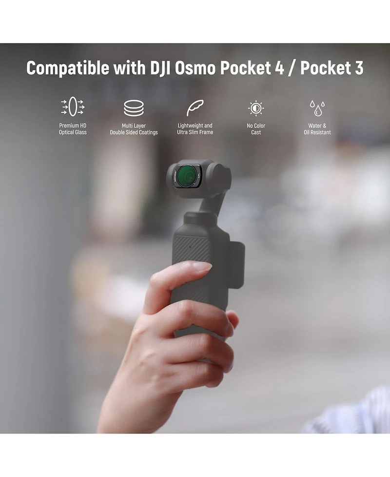 Neewer ND16 Camera Lens Accessory with Cpl, ND16, ND64 for Dji Osmo Pocket 3