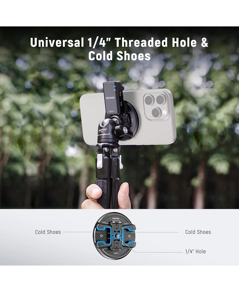 Neewer PA070 Camera Tripod for select iPhone models