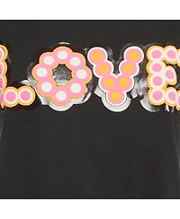 Pre-Owned Fendi Women's Love Applique Cotton T-Shirt
