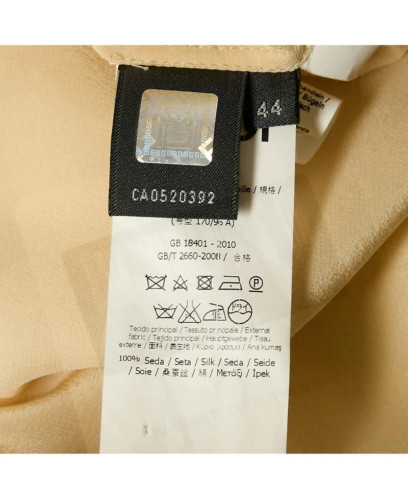 Pre-Owned Fendi Women's Silk Top