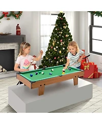 Slickblue Multi Game Table 4-in-1 Set with Foosball, Pool, Air Hockey and More