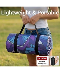 Aofar Boho Picnic Blanket Outdoor Waterproof Sand Beach Mat Packable Camping Hiking Travel Gear