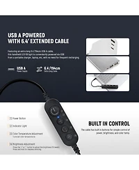 Neewer GC10B Camera and Photo Accessory with 60cm, 10W, 2700K-5600K