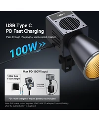 Neewer HB60B Led Video Light with 60W, 50Wh, 100W