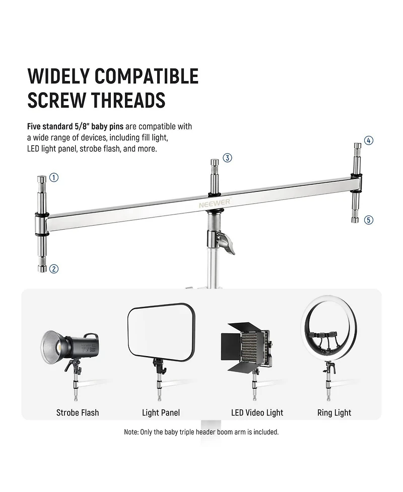 Neewer UA005 Photography Light Stand