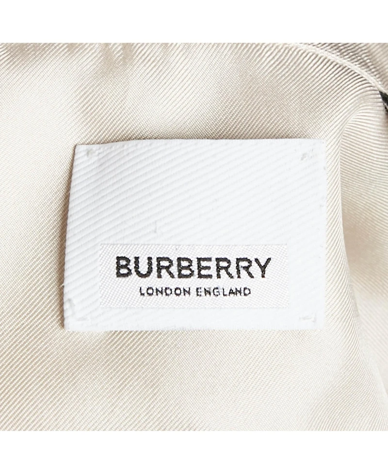 Pre-Owned Burberry Women's Arianna Monogram Print Silk Shirt