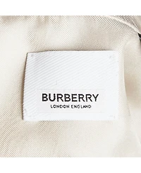 Pre-Owned Burberry Women's Arianna Monogram Print Silk Shirt