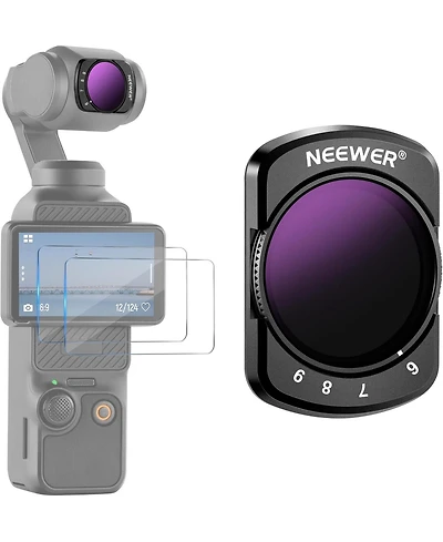 Neewer ND64-512 Camera Lens Accessory with ND64-512 for Dji Osmo Pocket 3