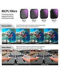 Neewer ND8 Camera Lens Accessory with 2 in, ND8, ND16 for Insta360 Ace Pro