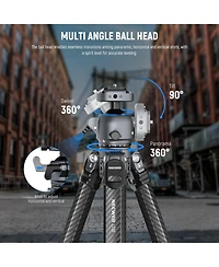 Neewer LT38 Camera Tripod with 22 lb for Clip V3
