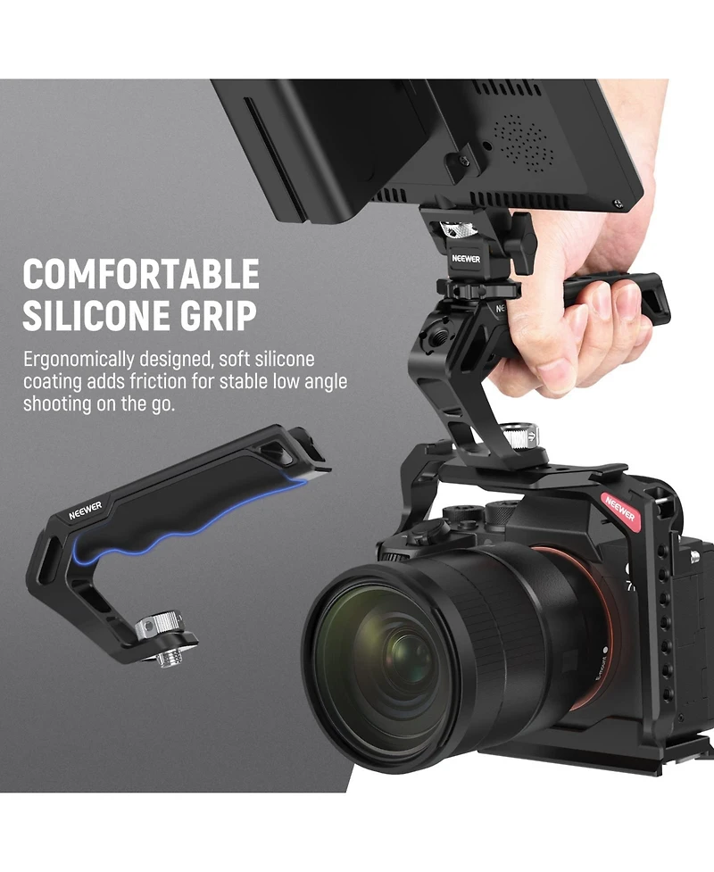 Neewer CA007 Camera Mounting Accessory for SmallRig Handles Camera Cages Video Rigs
