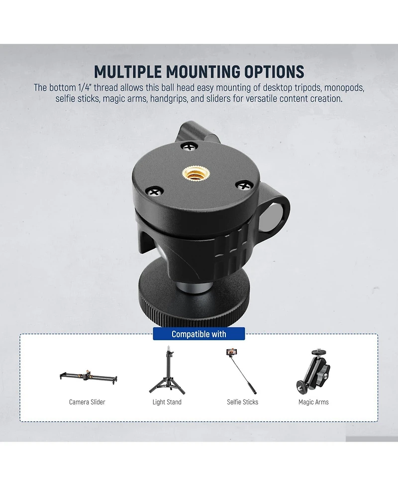 Neewer GM01 Ring Light with 4.4lb
