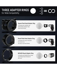 Neewer CRS6 Softbox for Godox V1 Z2PRO Z3R Round Head Flash