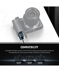 Neewer Ep-5G Camera Battery and Charging Accessory for Nikon Z50 Z fc Z30 Cameras
