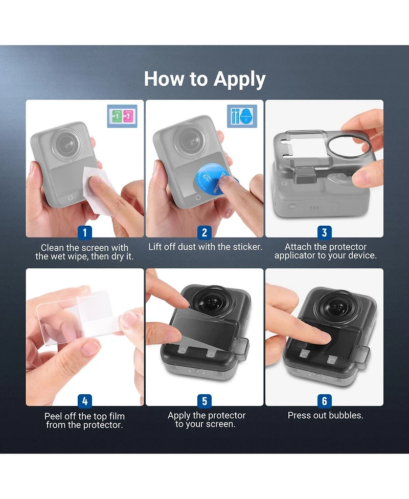 Neewer AC046 Camera and Photo Accessory for Dji Osmo 360 Action Camera