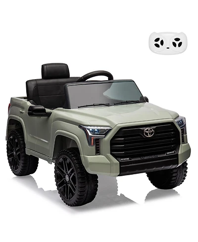 homfan 41.7 x 21.7 12.6 Inch Kids Electric Ride On Truck, 12V Licensed Pickup with Parent Remote, Battery Powered for Outdoor Adventure Play