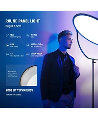 Neewer GR18C Led Video Light with 65W, 6000Lux, 2500K-8500K