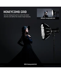 Neewer NS22P Softbox with 55cm, 300W, 400W