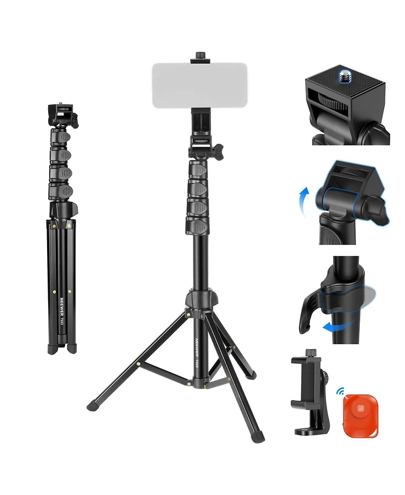 Neewer TS03 Camera Tripod for select iPhone models
