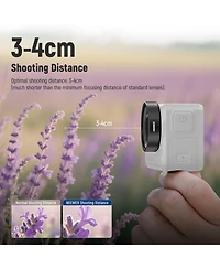 Neewer Ls-68 Camera and Photo Accessory with 4cm, 2X for Dji Osmo Nano/Action 5 Pro/Action 4