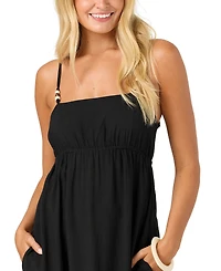 O'Neill Women's Rori Beaded-Strap Maxi Dress
