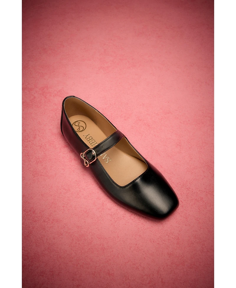 Sam and Libby Women's Fredi Mary Jane Flats