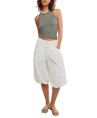 Free People Women's Striped Crew Neck Tank Top