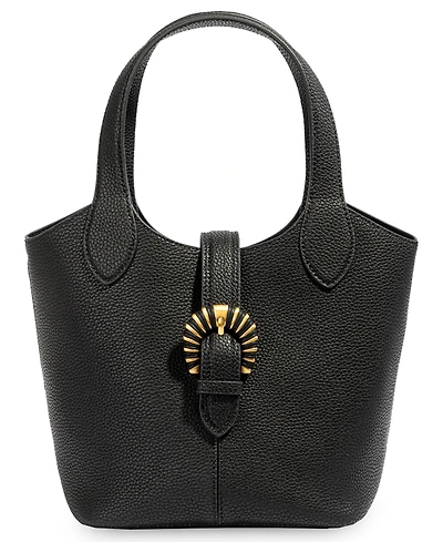 Sam Edelman Lucy Buckle Leather Medium Crossbody Handbag