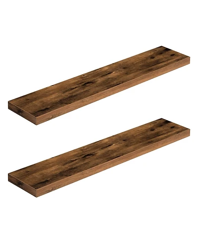 Slickblue Set of Wall Floating Shelves for Storage and Display