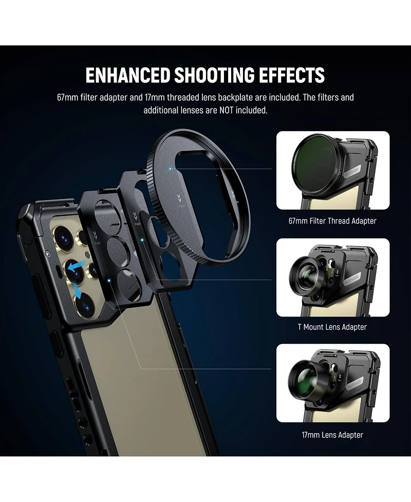 Neewer PA042 Camera Mounting Accessory for Samsung Galaxy Moment T Series Lenses