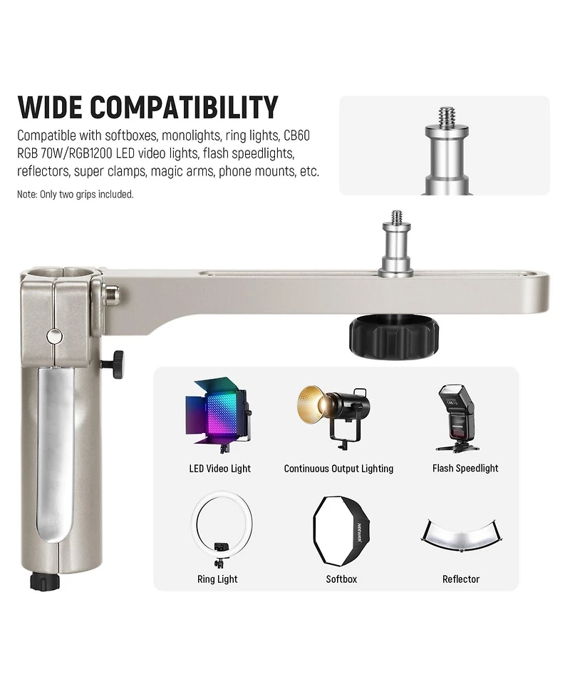 Neewer ST198SS Photography Light Stand with 6.5feet, 198cm, 35lb