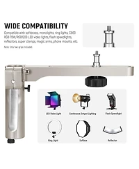 Neewer ST198SS Photography Light Stand with 6.5feet, 198cm, 35lb