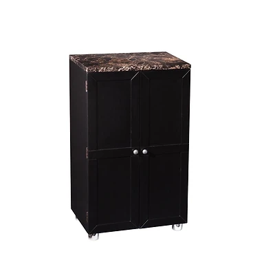 Augusta Home Cape Town Bar Cabinet with Wine Storage