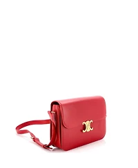 Pre-Owned Celine Large Triomphe Shoulder Bag Smooth Calfskin