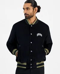 Hugo by Boss Men's Berono Varsity Corduroy Jacket