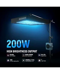 Neewer AF200C Softbox with 200W, 25000lux, 10000K
