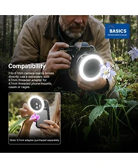 Neewer M22 Ring Light with CRI95 Plus, Bi Color
