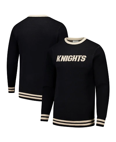 Uscape Apparel Men's and Women's Black Ucf Knights Renew Knit Vintage Pullover Sweater