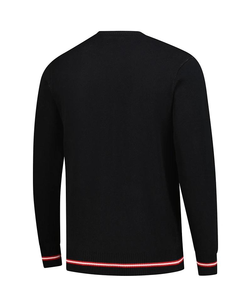 Uscape Apparel Men's and Women's Black Alabama Crimson Tide Renew Knit Vintage Retro Sweater