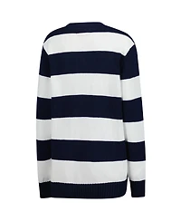 Uscape Apparel Men's and Women's White/Navy Penn State Nittany Lions Renew Knit Stadium Sweater