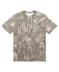 Uscape Apparel Men's Camo Illinois Fighting Illini Back Bay Heavyweight T-Shirt